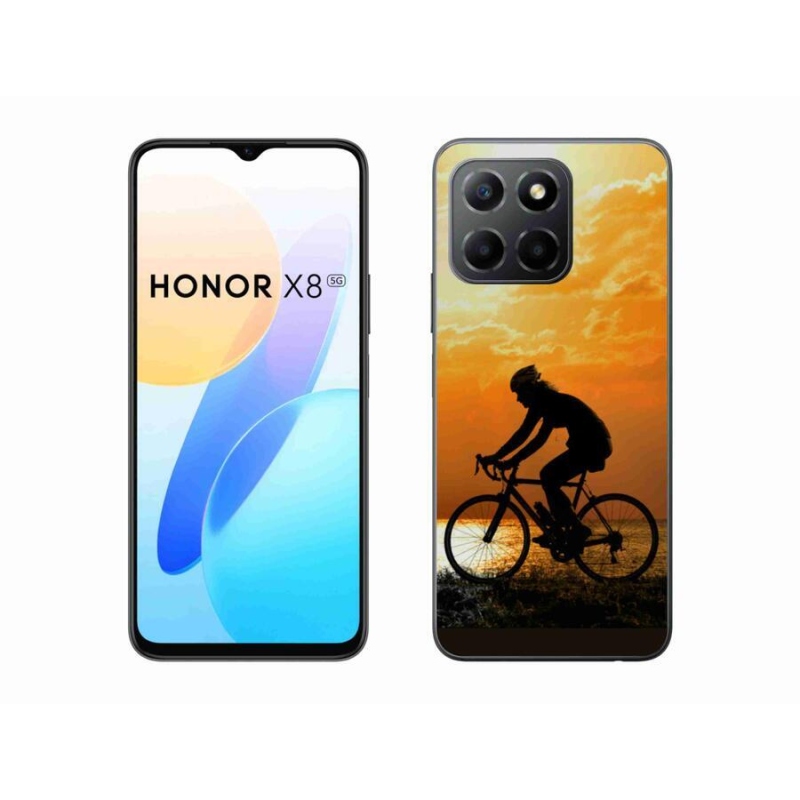 Gelový kryt mmCase na mobil Honor X8 5G/Honor 70 Lite 5G - cyklovýlet