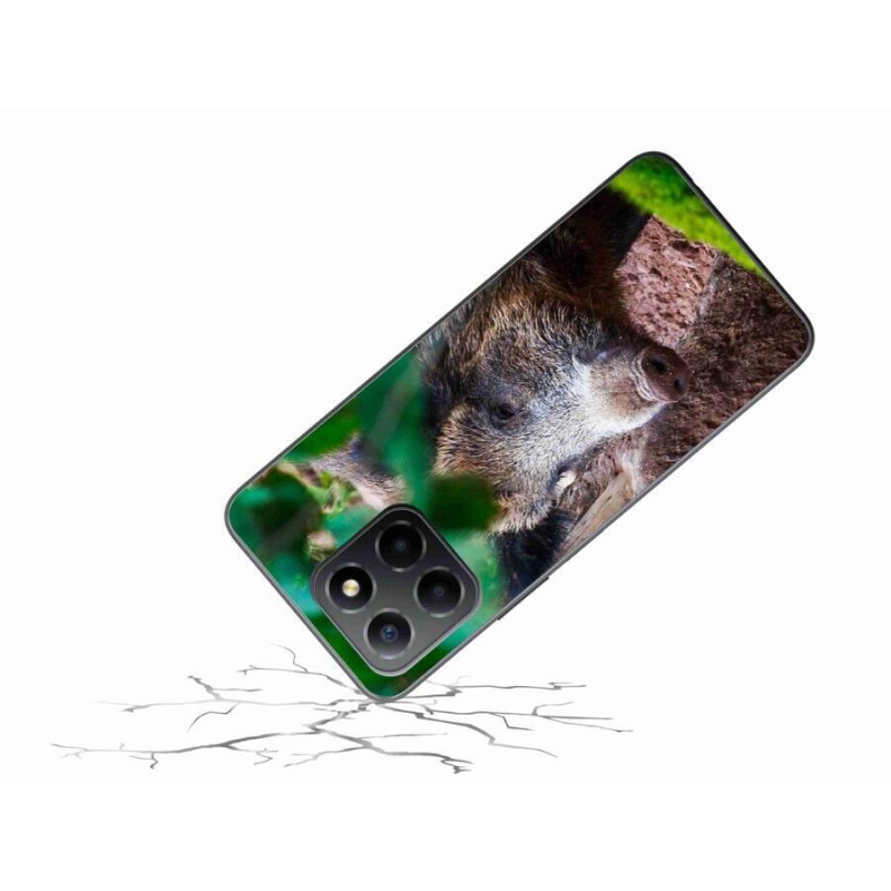 Gelový kryt mmCase na mobil Honor X8 5G/Honor 70 Lite 5G - divoké prase