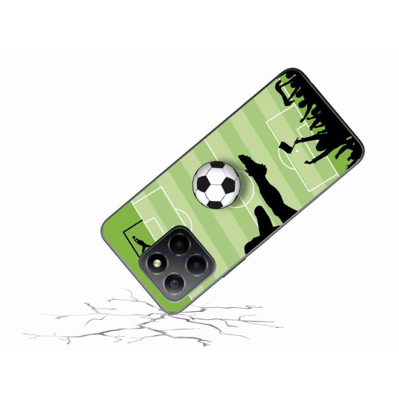 Gelový kryt mmCase na mobil Honor X8 5G/Honor 70 Lite 5G - fotbal 3