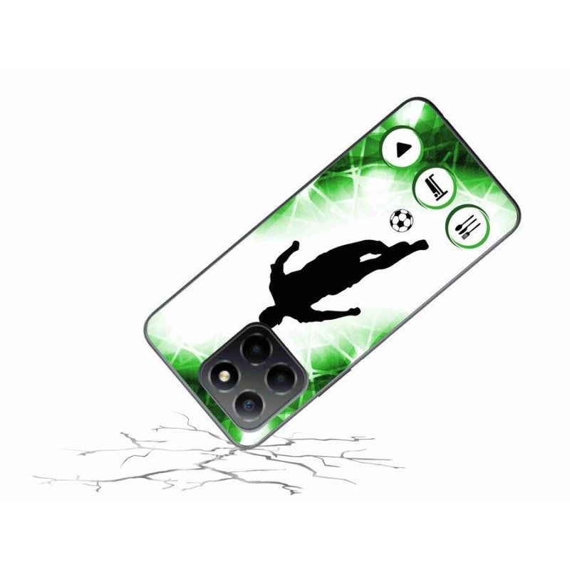 Gelový kryt mmCase na mobil Honor X8 5G/Honor 70 Lite 5G - fotbalista