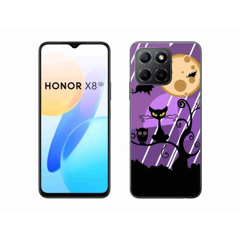 Gelový kryt mmCase na mobil Honor X8 5G/Honor 70 Lite 5G - halloween