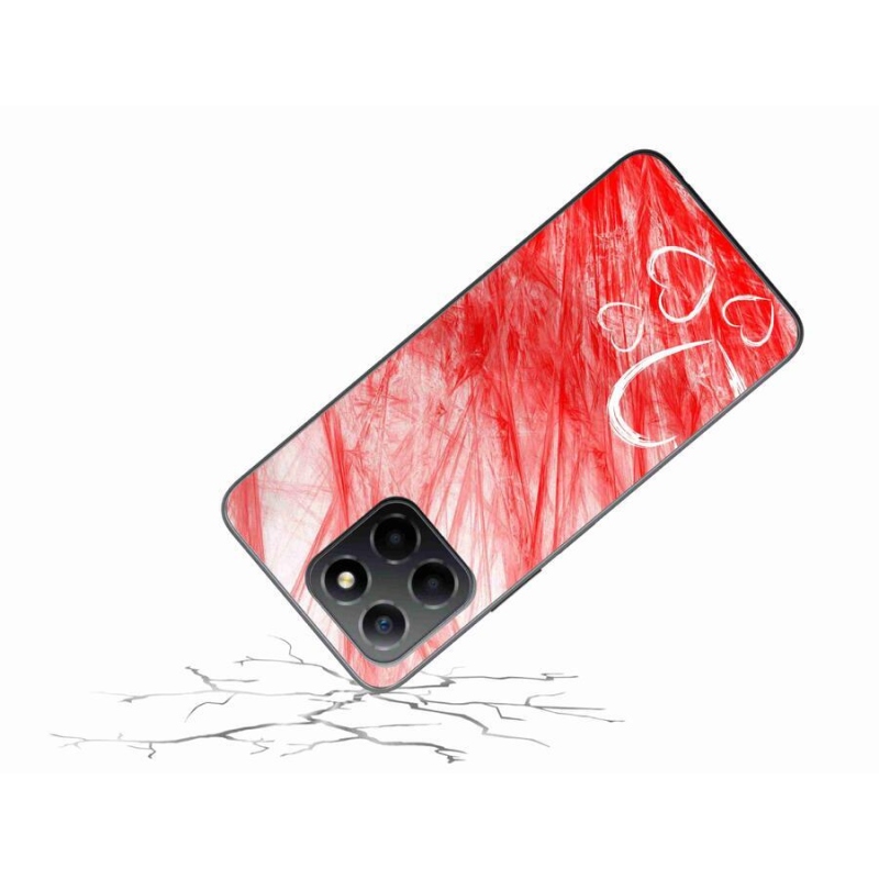 Gelový kryt mmCase na mobil Honor X8 5G/Honor 70 Lite 5G - heart