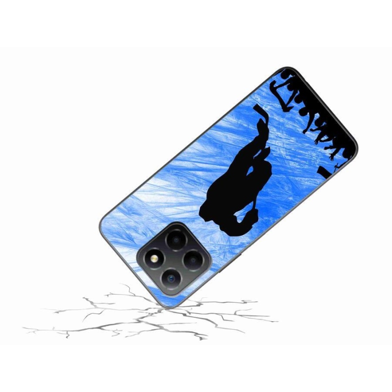 Gelový kryt mmCase na mobil Honor X8 5G/Honor 70 Lite 5G - hokejový hráč