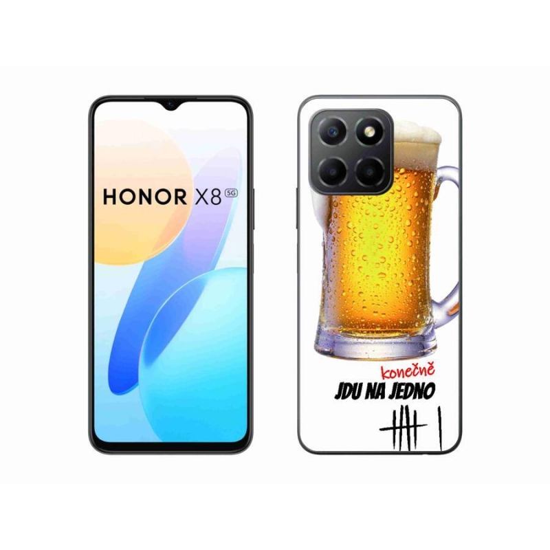 Gelový kryt mmCase na mobil Honor X8 5G/Honor 70 Lite 5G - jdu na jedno