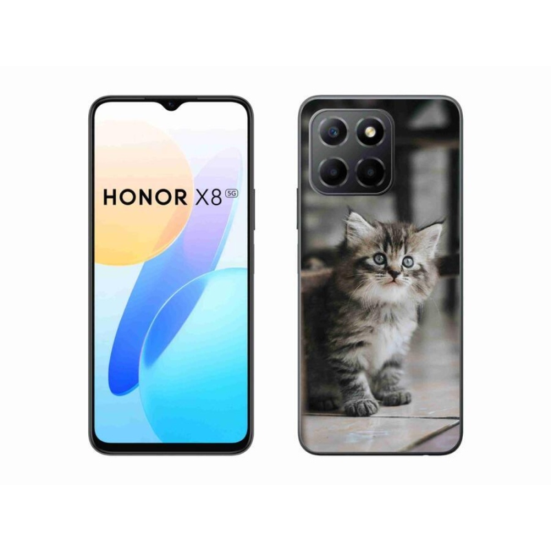 Gelový kryt mmCase na mobil Honor X8 5G/Honor 70 Lite 5G - koťátko
