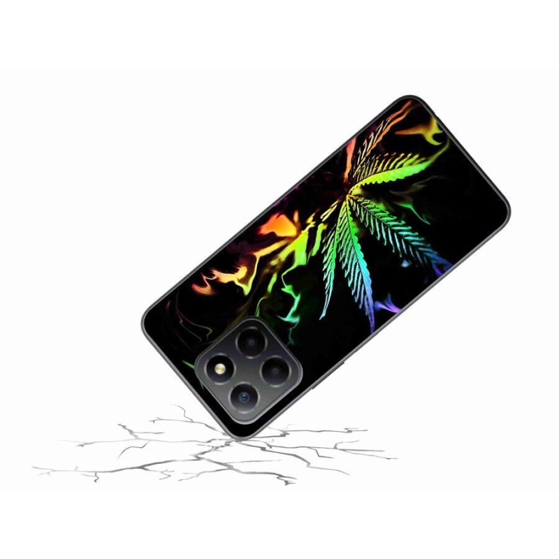 Gelový kryt mmCase na mobil Honor X8 5G/Honor 70 Lite 5G - konopí 2