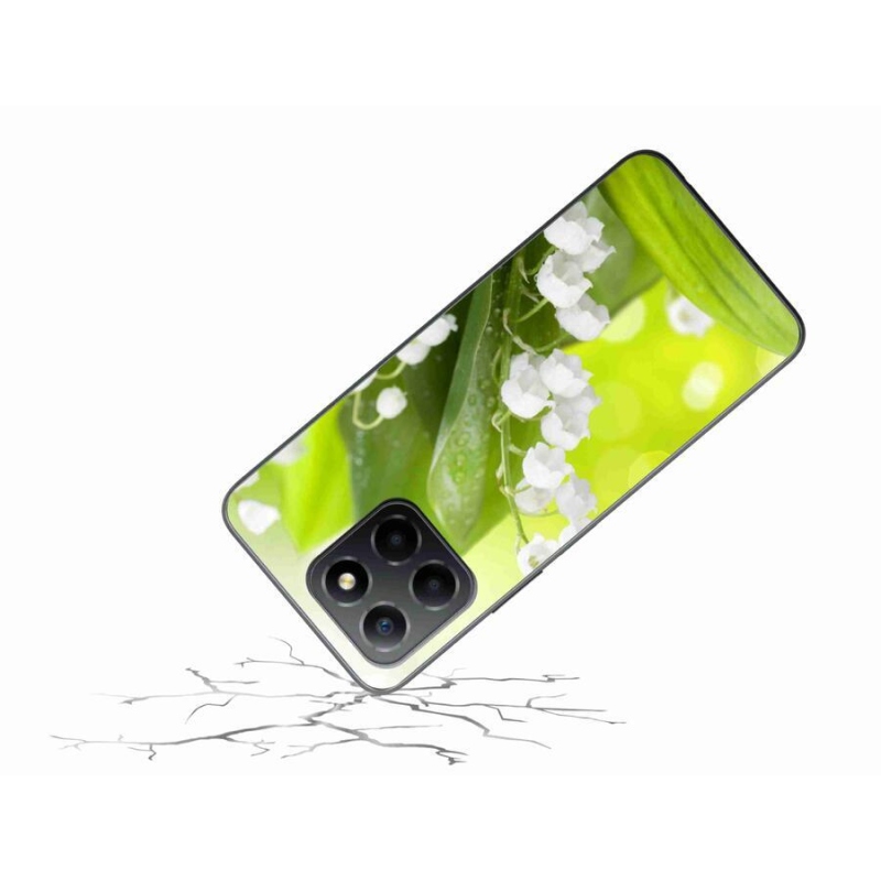 Gelový kryt mmCase na mobil Honor X8 5G/Honor 70 Lite 5G - konvalinka