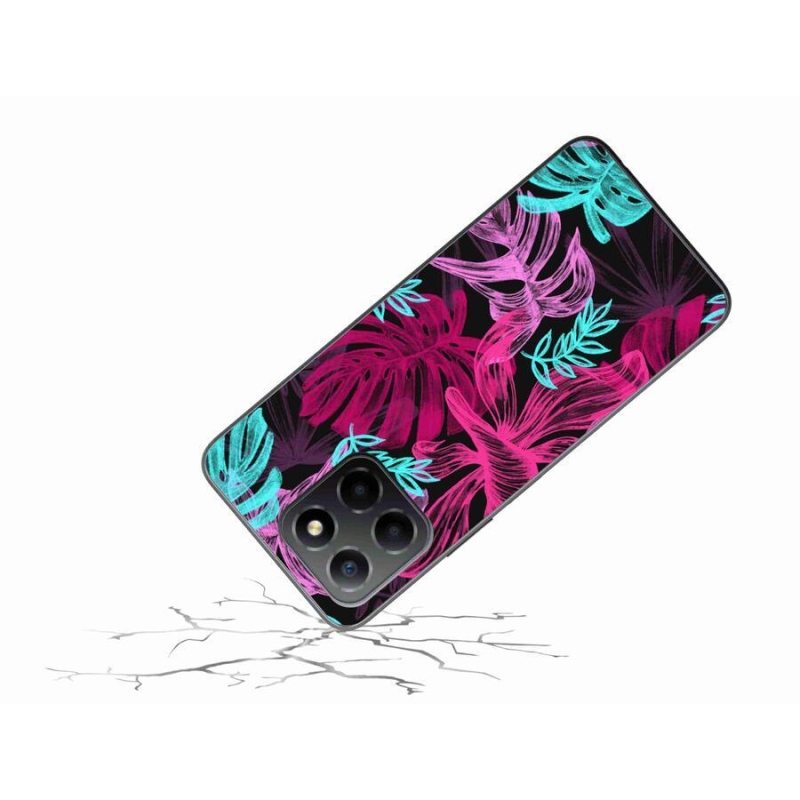 Gelový kryt mmCase na mobil Honor X8 5G/Honor 70 Lite 5G - květiny 1