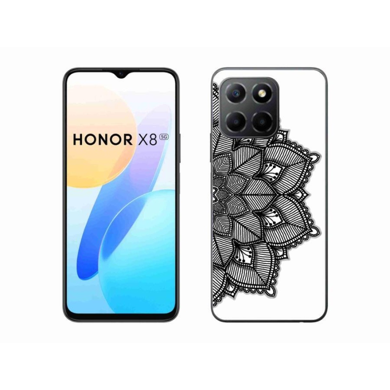 Gelový kryt mmCase na mobil Honor X8 5G/Honor 70 Lite 5G - mandala