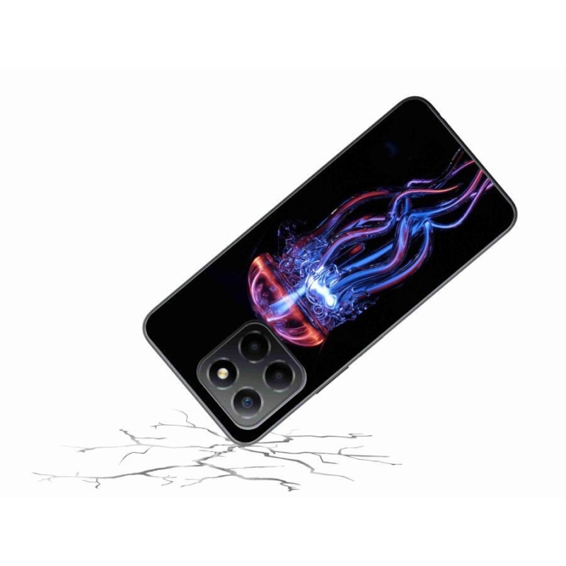 Gelový kryt mmCase na mobil Honor X8 5G/Honor 70 Lite 5G - medúza