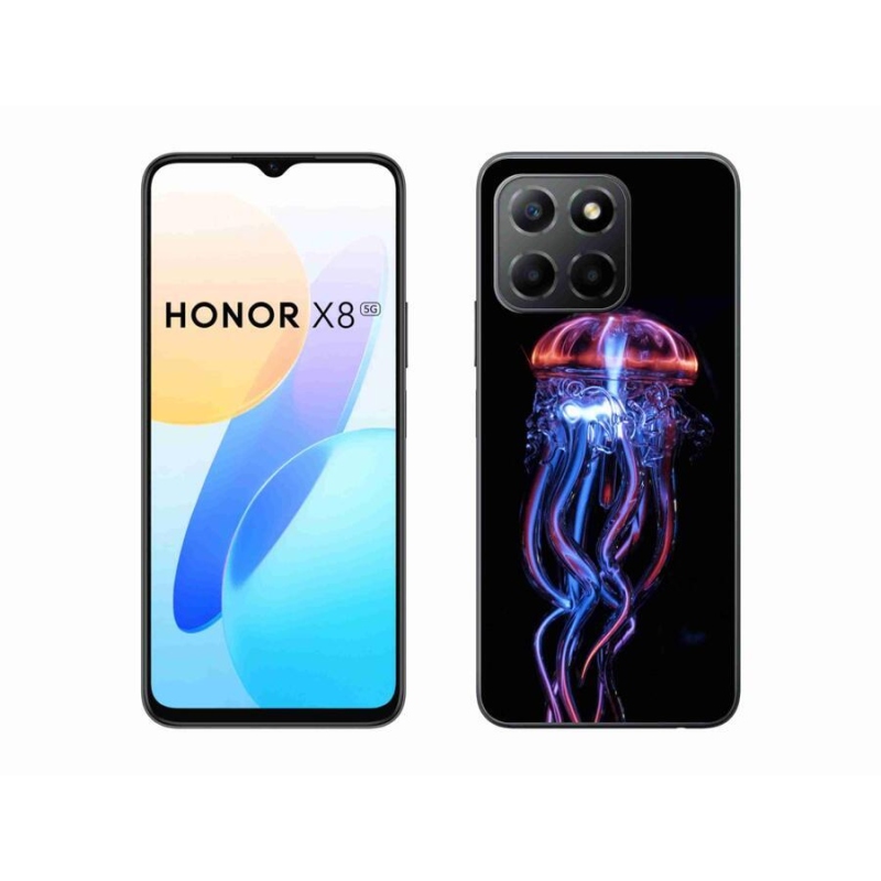 Gelový kryt mmCase na mobil Honor X8 5G/Honor 70 Lite 5G - medúza