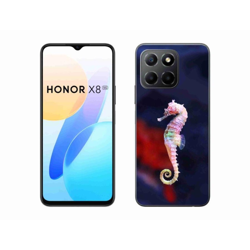 Gelový kryt mmCase na mobil Honor X8 5G/Honor 70 Lite 5G - mořský koník