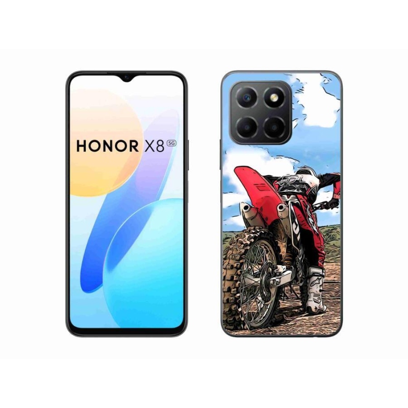 Gelový kryt mmCase na mobil Honor X8 5G/Honor 70 Lite 5G - moto