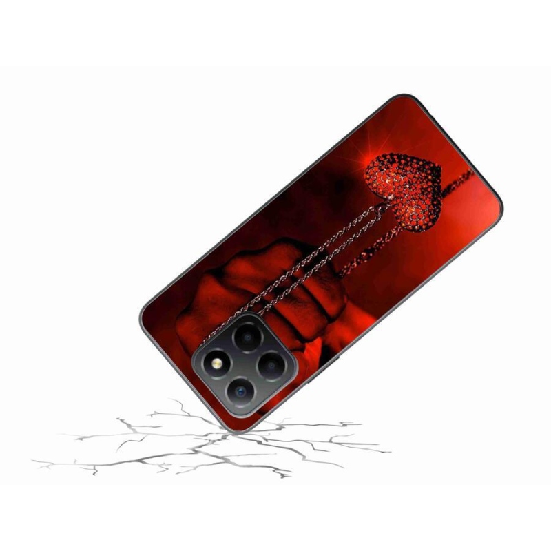 Gelový kryt mmCase na mobil Honor X8 5G/Honor 70 Lite 5G - náhrdelník