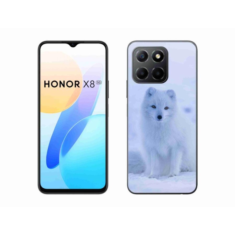 Gelový kryt mmCase na mobil Honor X8 5G/Honor 70 Lite 5G - polární liška