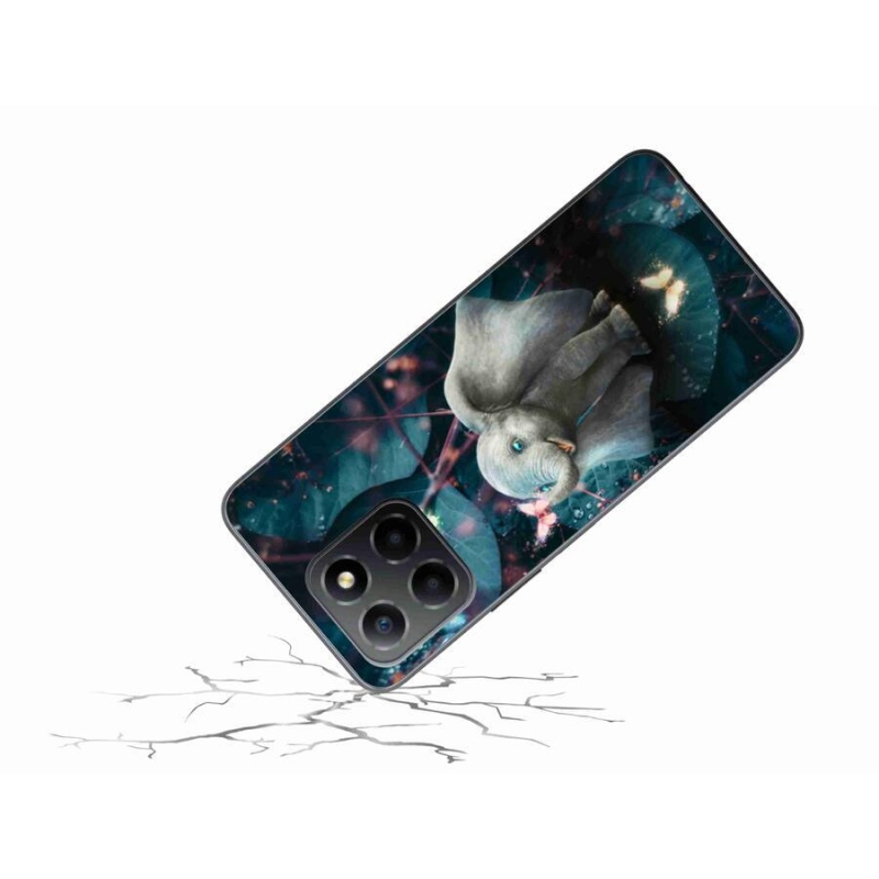 Gelový kryt mmCase na mobil Honor X8 5G/Honor 70 Lite 5G - roztomilý slon