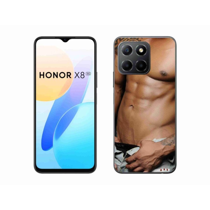 Gelový kryt mmCase na mobil Honor X8 5G/Honor 70 Lite 5G - sexy muž