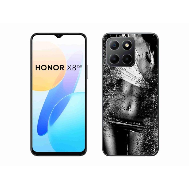 Gelový kryt mmCase na mobil Honor X8 5G/Honor 70 Lite 5G - sexy žena 1