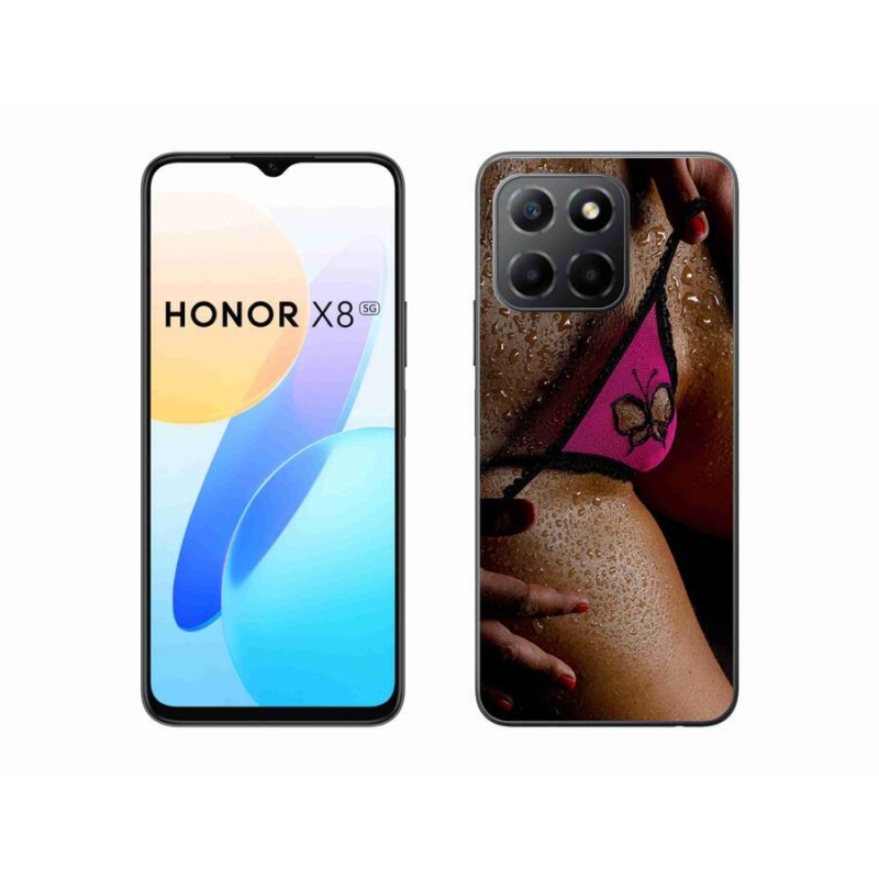 Gelový kryt mmCase na mobil Honor X8 5G/Honor 70 Lite 5G - sexy žena