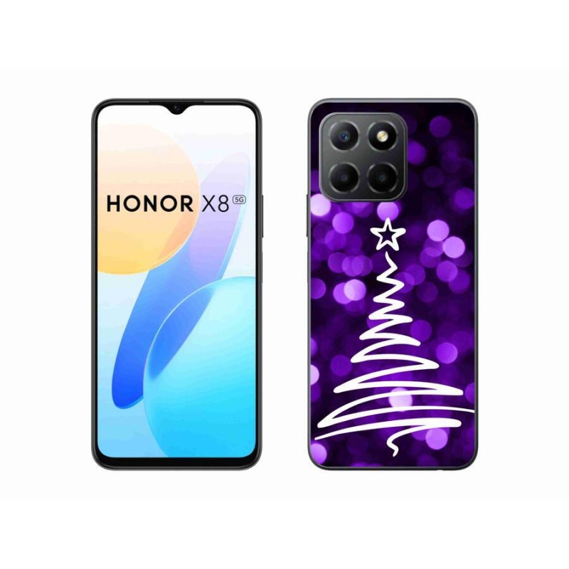 Gelový kryt mmCase na mobil Honor X8 5G/Honor 70 Lite 5G - stromek
