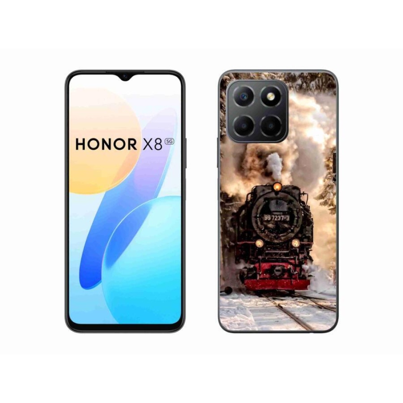 Gelový kryt mmCase na mobil Honor X8 5G/Honor 70 Lite 5G - vlak