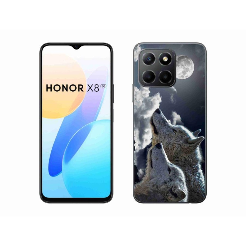 Gelový kryt mmCase na mobil Honor X8 5G/Honor 70 Lite 5G - vlci