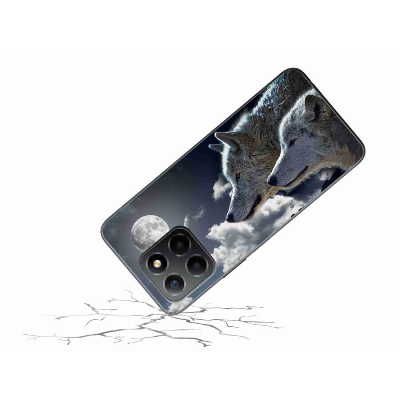 Gelový kryt mmCase na mobil Honor X8 5G/Honor 70 Lite 5G - vlci