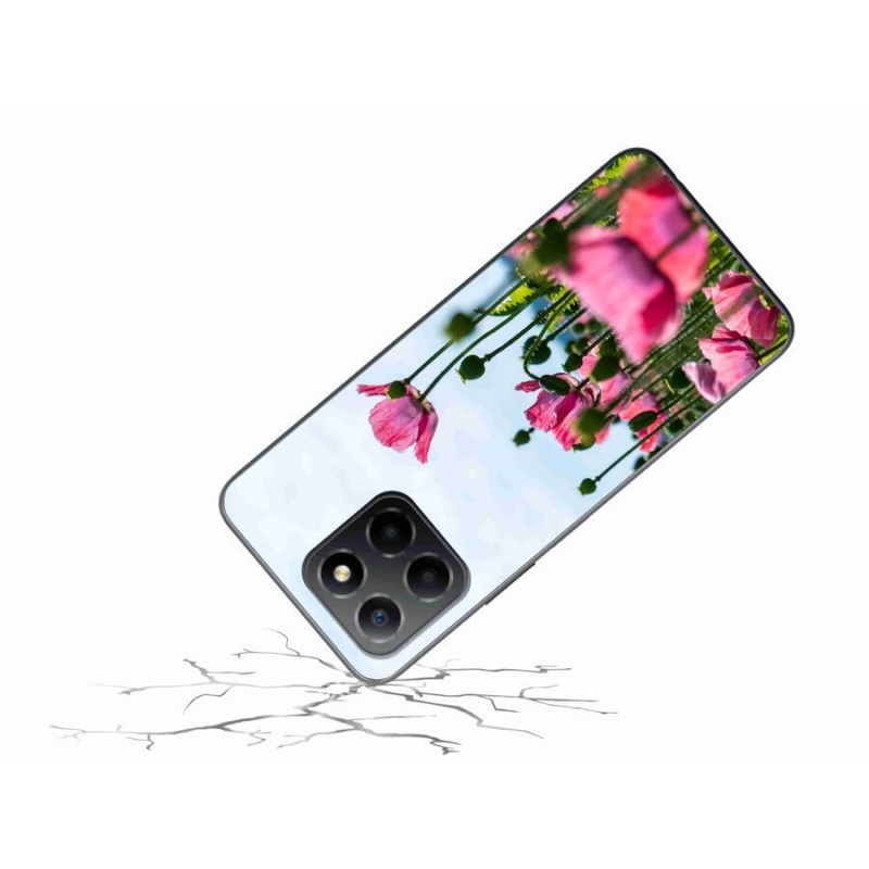 Gelový kryt mmCase na mobil Honor X8 5G/Honor 70 Lite 5G - vlčí mák