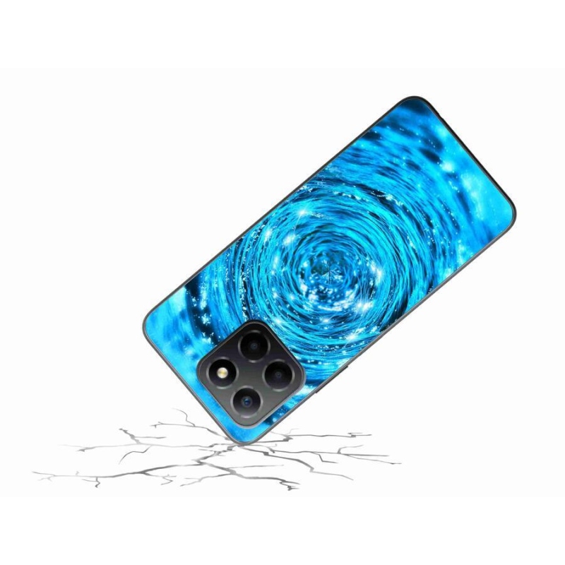 Gelový kryt mmCase na mobil Honor X8 5G/Honor 70 Lite 5G - vodní vír