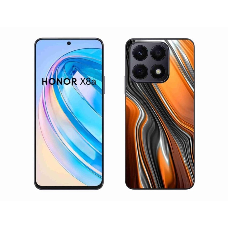 Gelový kryt mmCase na mobil Honor X8a - abstrakt 3