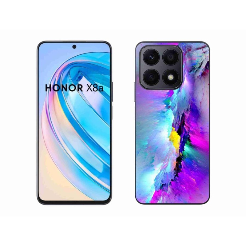 Gelový kryt mmCase na mobil Honor X8a - abstrakt