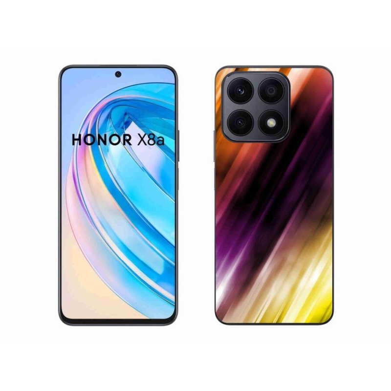 Gelový kryt mmCase na mobil Honor X8a - abstraktní vzor 5