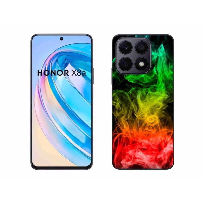 Gelový kryt mmCase na mobil Honor X8a - abstraktní vzor 7