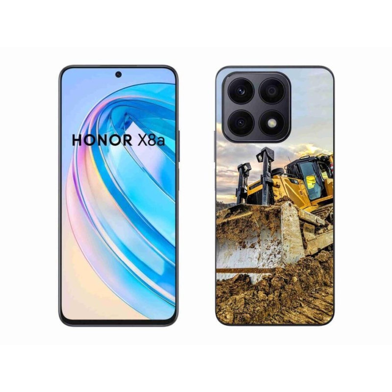 Gelový kryt mmCase na mobil Honor X8a - bagr