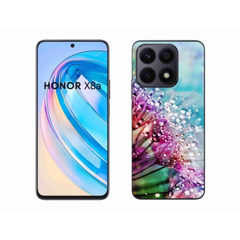 Gelový kryt mmCase na mobil Honor X8a - barevné květy