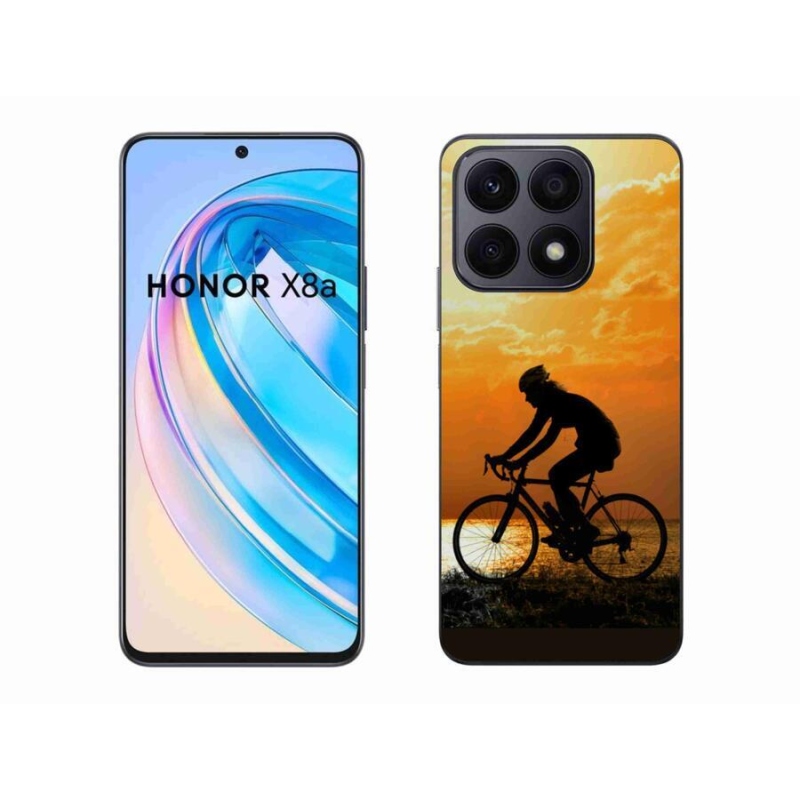 Gelový kryt mmCase na mobil Honor X8a - cyklovýlet