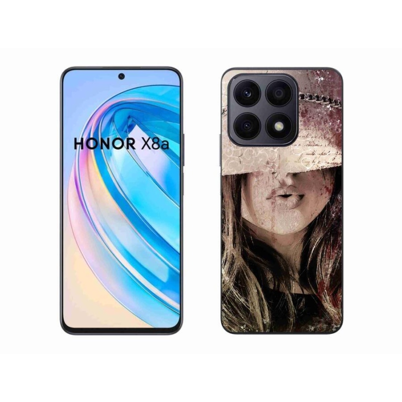 Gelový kryt mmCase na mobil Honor X8a - dívka