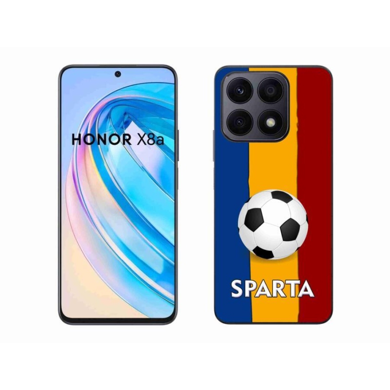 Gelový kryt mmCase na mobil Honor X8a - fotbal 1