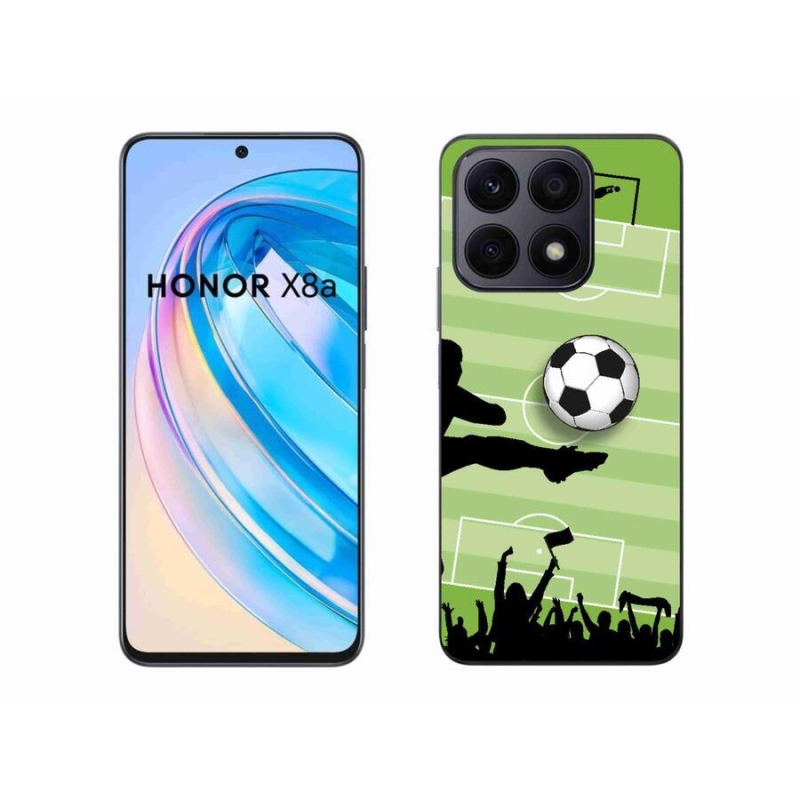 Gelový kryt mmCase na mobil Honor X8a - fotbal 3