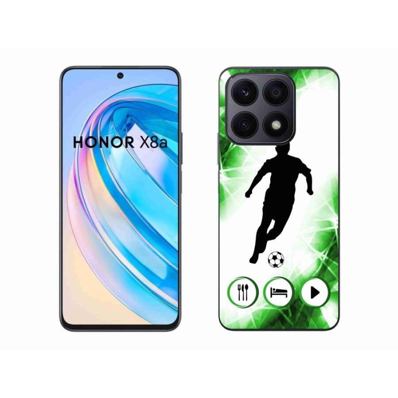 Gelový kryt mmCase na mobil Honor X8a - fotbalista