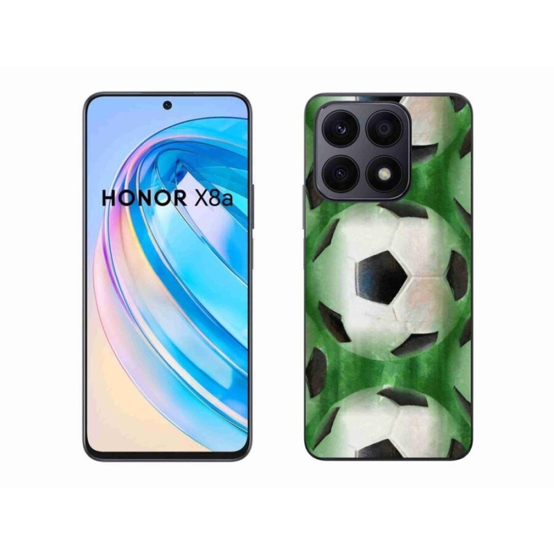 Gelový kryt mmCase na mobil Honor X8a - fotbalový míč