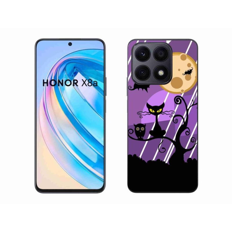 Gelový kryt mmCase na mobil Honor X8a - halloween