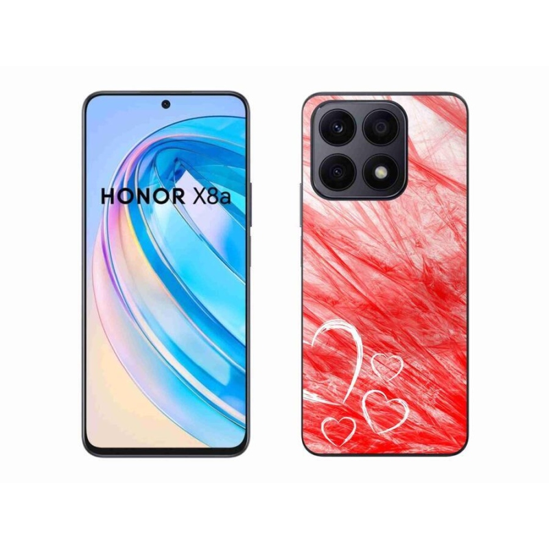Gelový kryt mmCase na mobil Honor X8a - heart
