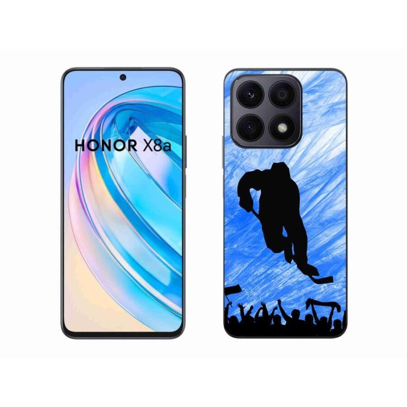 Gelový kryt mmCase na mobil Honor X8a - hokejový hráč
