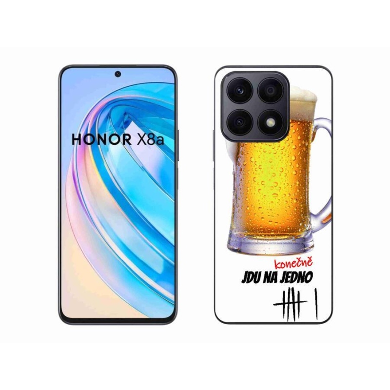 Gelový kryt mmCase na mobil Honor X8a - jdu na jedno