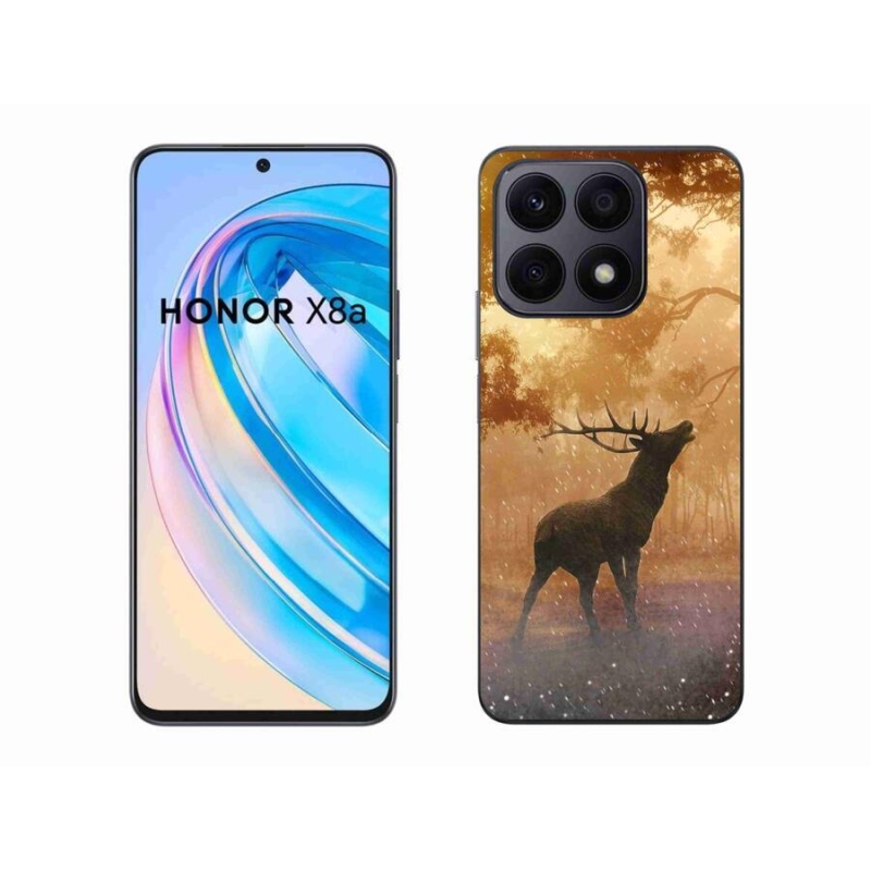 Gelový kryt mmCase na mobil Honor X8a - jelen v říji