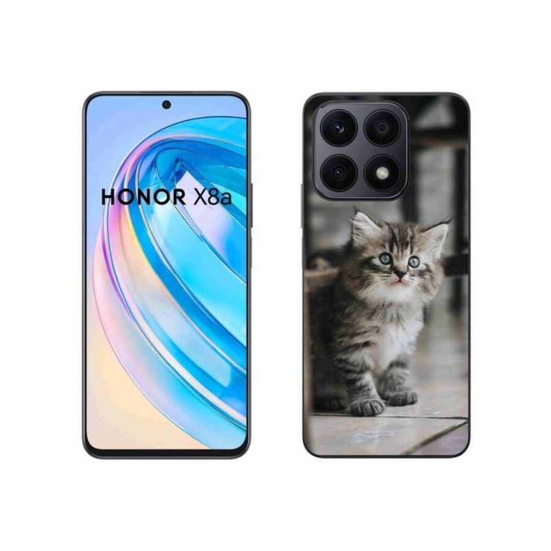 Gelový kryt mmCase na mobil Honor X8a - koťátko