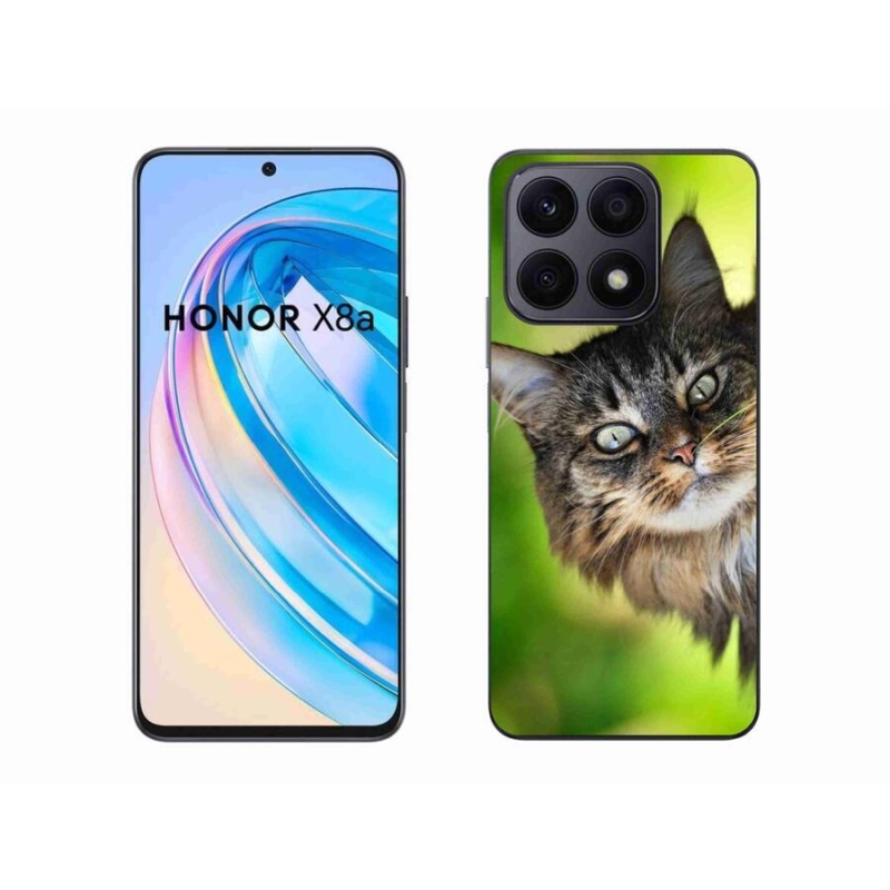Gelový kryt mmCase na mobil Honor X8a - kočka 3