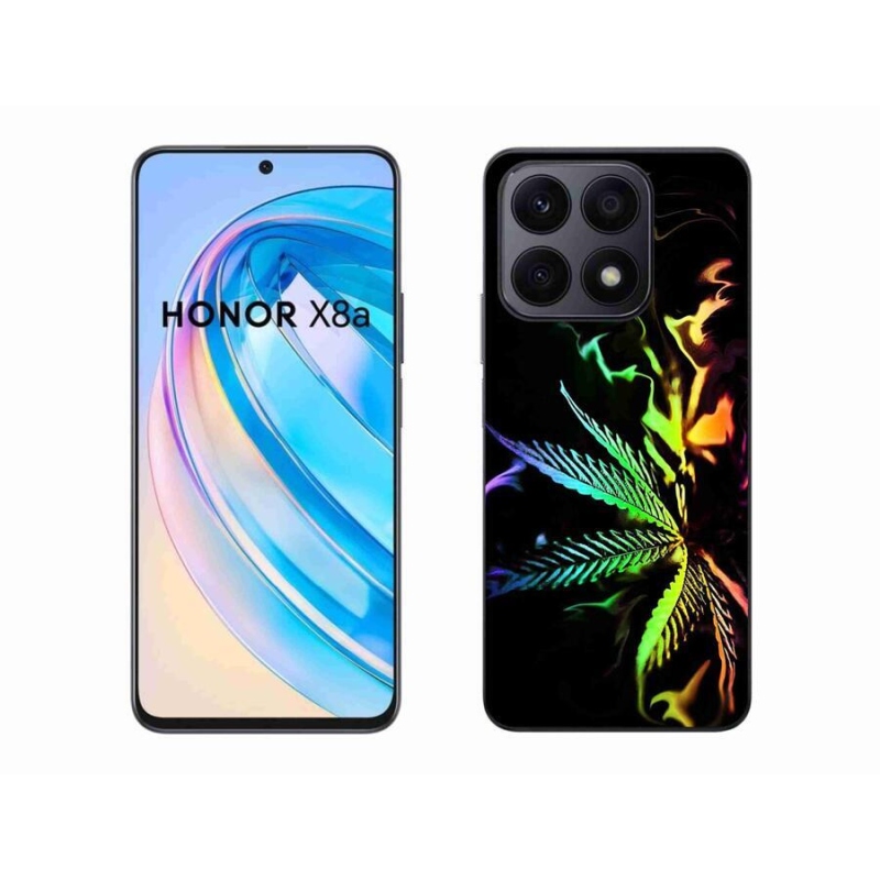 Gelový kryt mmCase na mobil Honor X8a - konopí 2