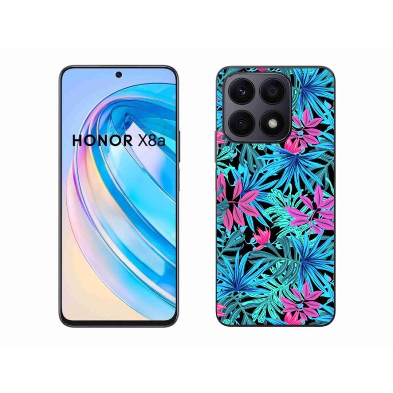 Gelový kryt mmCase na mobil Honor X8a - květiny 3